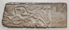 Fragment of a Relief, between 8th and 9th century. Creator: Unknown