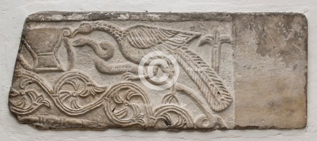 Fragment of a Relief, between 8th and 9th century. Creator: Unknown.