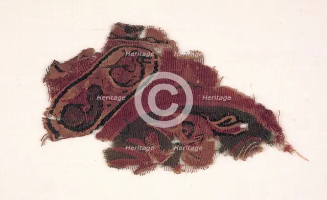 Fragment of a Roundel, 600s - 800s. Creator: Unknown.