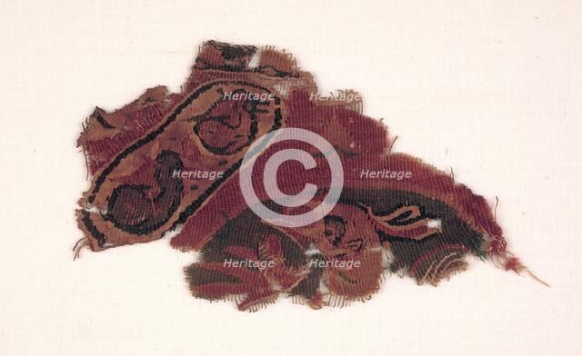 Fragment of a Roundel, 600s - 800s. Creator: Unknown.