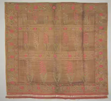Fragment of a Sari, 1700s - 1800s. Creator: Unknown