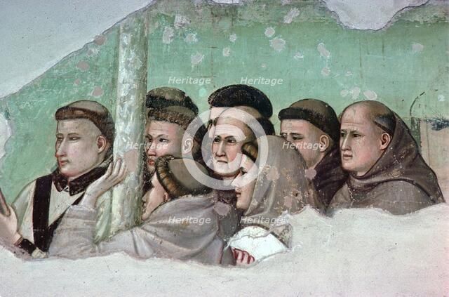 Fragment of a series on the life of St Francis. Artist: Giotto 