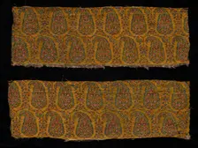 Fragment of a Shawl, 1800s. Creator: Unknown