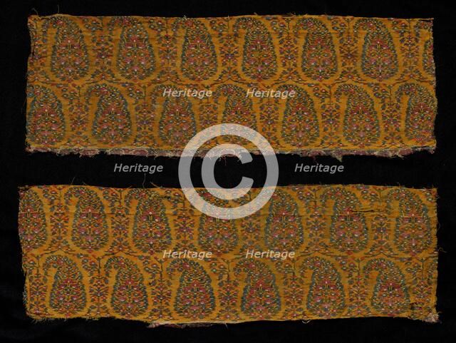 Fragment of a Shawl, 1800s. Creator: Unknown.