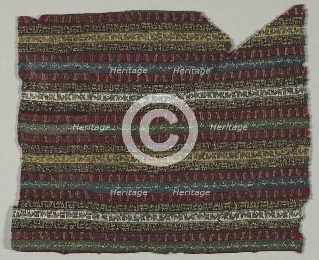 Fragment of a Shawl, 19th century. Creator: Unknown.