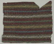 Fragment of a Shawl, 19th century. Creator: Unknown