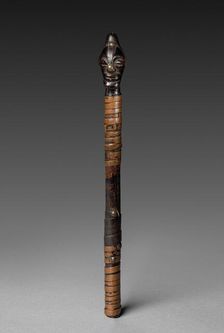 Fragment of a Staff, late 19th - early 20th century. Creator: Unknown