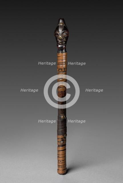 Fragment of a Staff, late 19th - early 20th century. Creator: Unknown.