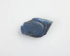 Fragment of an amulet inlay. Head missing, New Kingdom, 1307-1196 BCE. Creator: Unknown
