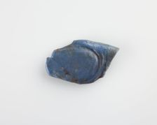 Fragment of an amulet inlay. Head missing, New Kingdom, 1307-1196 BCE. Creator: Unknown