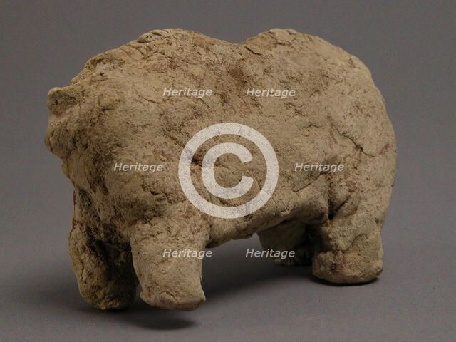 Fragment of an Animal, Coptic, 4th-7th century. Creator: Unknown.