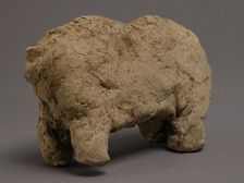 Fragment of an Animal, Coptic, 4th-7th century. Creator: Unknown