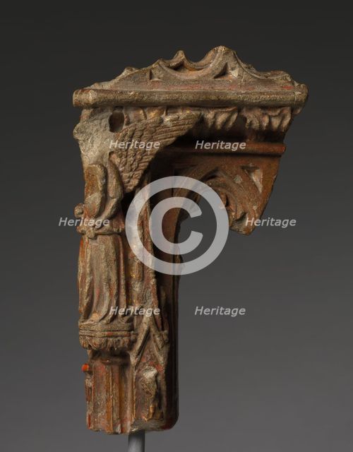 Fragment of an Architectural Canopy, early 1400s. Creator: Unknown.