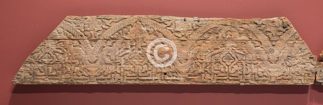 Fragment of an architectural molding, Morocco, Marinid dynasty (1244-1465), 14th century. Creator: Unknown.