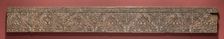 Fragment of an architectural molding, Morocco, Marinid dynasty (1244-1465), 14th century. Creator: Unknown