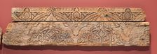 Fragment of an architectural molding, Morocco, Marinid dynasty (1244-1465), 14th century. Creator: Unknown