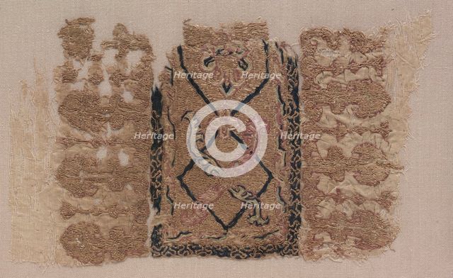 Fragment of an Embroidery, 1100s. Creator: Unknown.