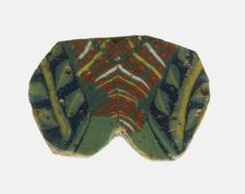 Fragment of an Inlay Depicting a Fish, Roman Empire, Ptolemaic Period-Roman Period, (1st cent... Creator: Unknown