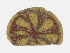 Fragment of an Inlay Depicting a Rosette, 1st century BCE-1st century CE. Creator: Unknown