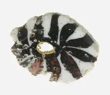 Fragment of an Inlay Depicting a Rosette, 1st century BCE-1st century CE. Creator: Unknown