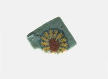 Fragment of an Inlay Depicting a Rosette, 1st century BCE-1st century CE. Creator: Unknown