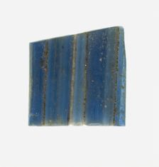Fragment of an Inlay with a Zig-zag Pattern, 1st century BCE-1st century CE. Creator: Unknown