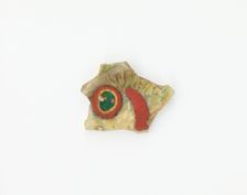 Fragment of an inlay with fish design, Ptolemaic Dynasty to Roman Period, 305 BCE-14 CE. Creator: Unknown