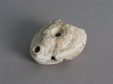 Fragment of an Oil Lamp, Coptic, 4th-7th century. Creator: Unknown
