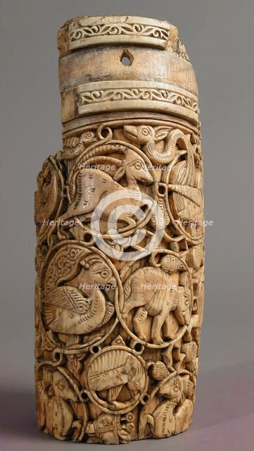 Fragment of an Oliphant, Italy, 11th-12th century. Creator: Unknown.