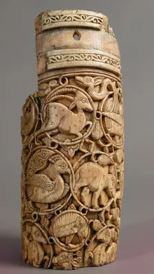 Fragment of an Oliphant, Italy, 11th-12th century. Creator: Unknown