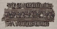Fragment of an Ornamental Band, 800s. Creator: Unknown