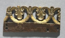 Fragment of an Ornamental Crest from a Reliquary Shrine, c. 1165-1180. Creator: Unknown
