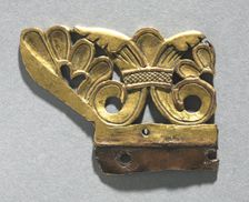 Fragment of an Ornamental Crest from a Reliquary Shrine, c. 1165-1180. Creator: Unknown