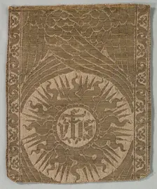 Fragment of an Orphrey Band, early 1500s. Creator: Unknown