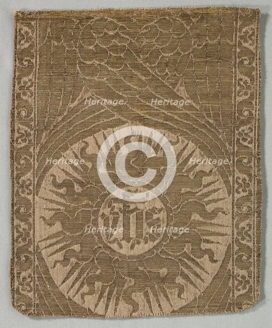 Fragment of an Orphrey Band, early 1500s. Creator: Unknown.