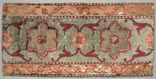 Fragment of Border, 1600s. Creator: Unknown