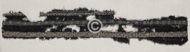 Fragment of Border, 800s. Creator: Unknown.