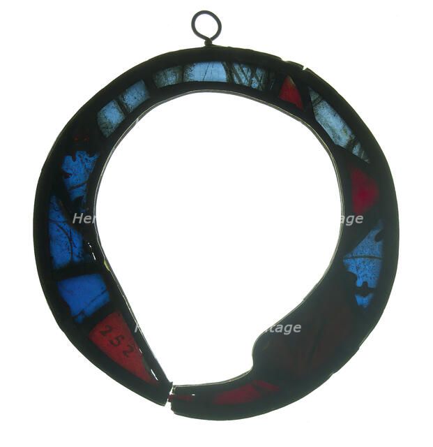 Fragment of Border, British, 15th century. Creator: Unknown.