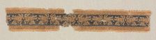 Fragment of Band or Border, 6th century. Creator: Unknown