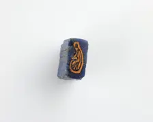 Fragment of bar for slicing inlay, Ptolemaic Dynasty to Roman Period, 305 BCE-14 CE. Creator: Unknown