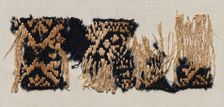 Fragment of Burial Clothing, 900s - 1000s. Creator: Unknown