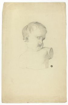 Fragment of Bust of Child, n.d. Creator: Unknown