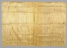 Fragment of Gold Cloth, 1800s. Creator: Unknown