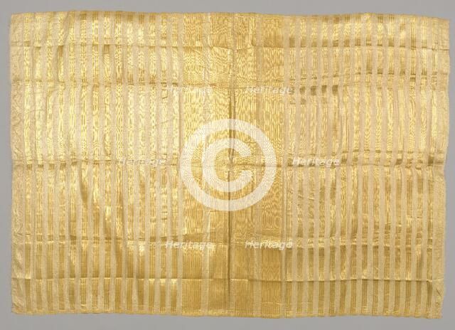 Fragment of Gold Cloth, 1800s. Creator: Unknown.