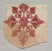 Fragment of Embroidery, 1700s. Creator: Unknown