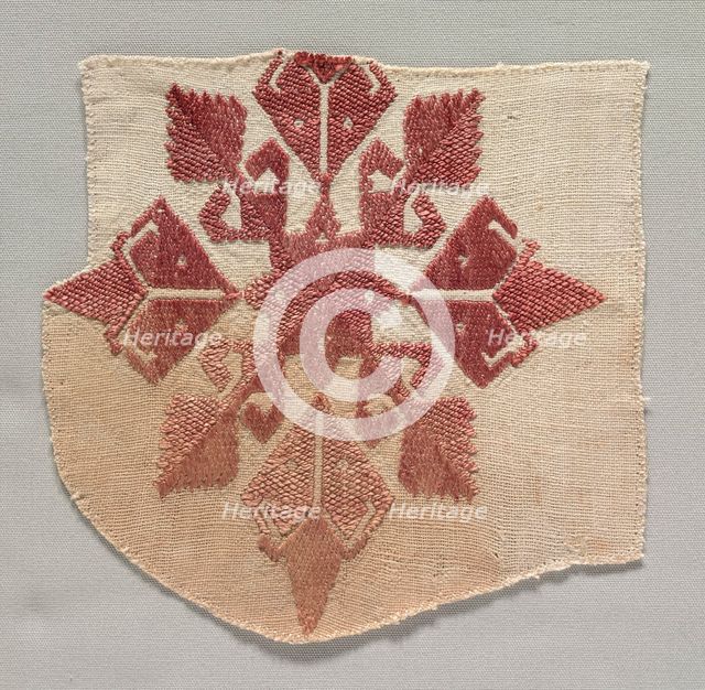Fragment of Embroidery, 1700s. Creator: Unknown.