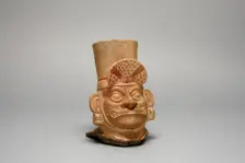 Fragment of Figural Jar in the Form of a Figure, Possibly Ai-Apec, 100 B.C./A.D. 500. Creator: Unknown