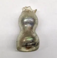 Fragment of Flask Necks, French or German and Syrian, 13th century. Creator: Unknown