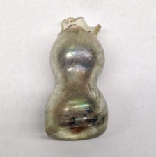Fragment of Flask Necks, French or German and Syrian, 13th century. Creator: Unknown
