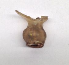 Fragment of Flask Necks, French or German and Syrian, 13th century. Creator: Unknown